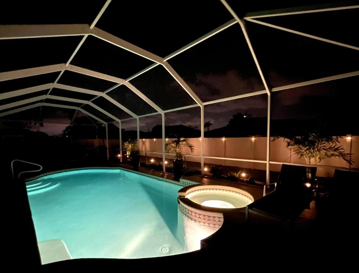 Villa-Haze, Lots Of Privacy, Solar & Electric Heated Pool And Spa Cape Coral Esterno foto