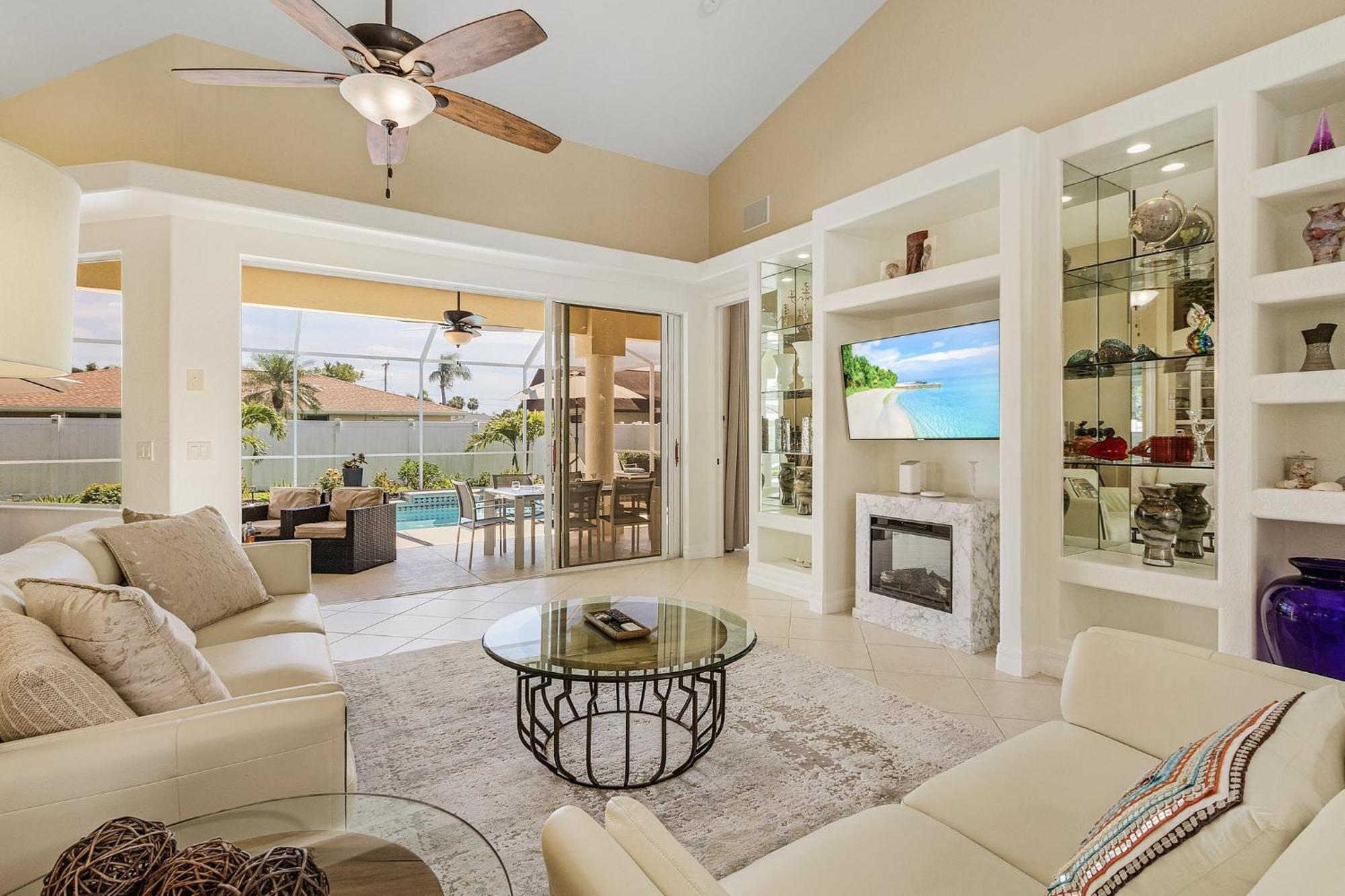 Villa-Haze, Lots Of Privacy, Solar & Electric Heated Pool And Spa Cape Coral Esterno foto